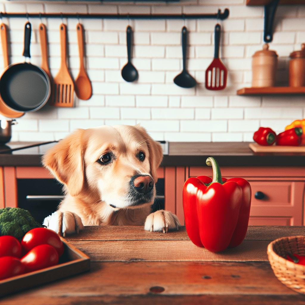 se les permite a los perros comer pimientos